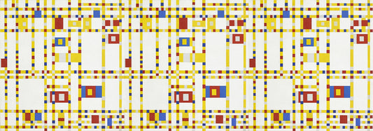Based on Broadway Boogie Woogie by Piet Mondrian, 1942-43 - Wrapping Paper