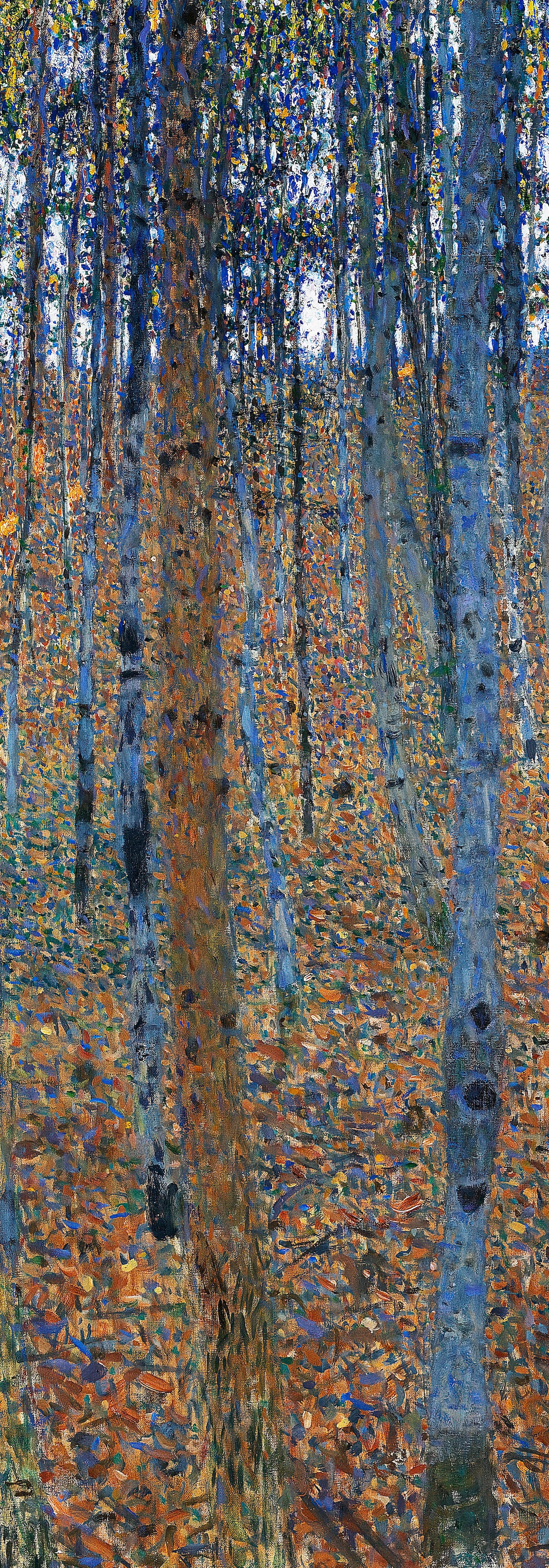 Beech Grove I (Détail) de Gustav Klimt - 1902 - Papier cadeau