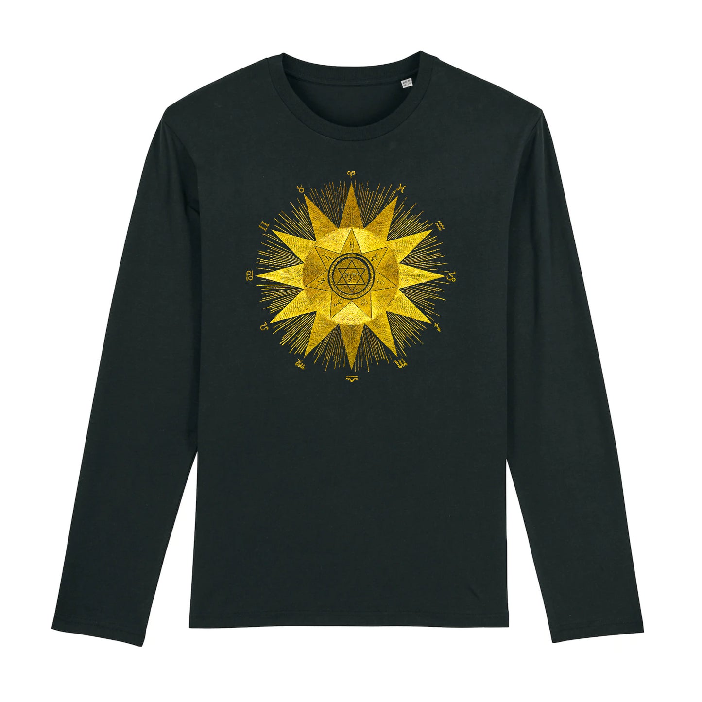 Les signes ascendants de la biologie solaire par Hiram Erastus Butler - T-shirt à manches longues en coton biologique