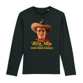 Tom Mix Rough Riding Romance, 1920 - Long-Sleeve Organic Cotton T-Shirt