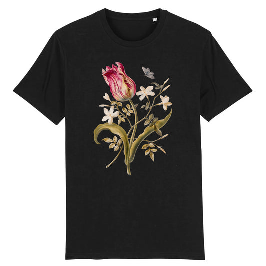Tulip and Jasmine de Barbara Regina Dietzsch - Camiseta de algodón orgánico