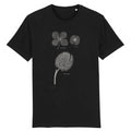 Hydrangea,Ptelia, Stramonium, The Phantom Bouquet by August Wilhelm c. 1836 - Organic Cotton T-Shirt