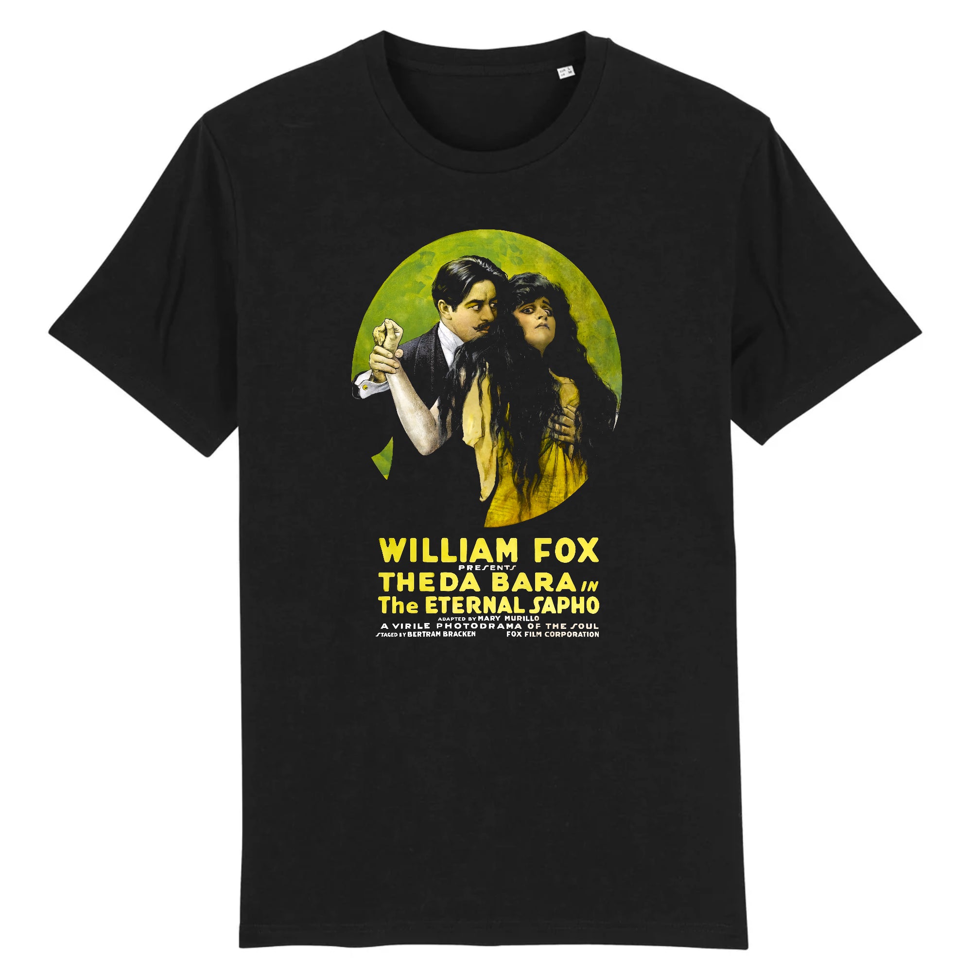 Theda Bara en The Eternal Sapho, 1916 - Camiseta de algodón orgánico