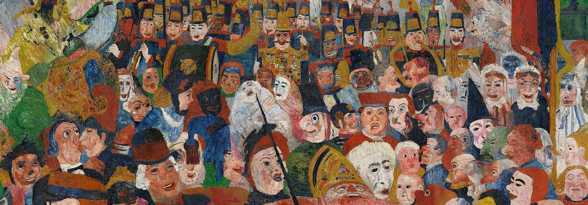 Christ's Entry into Brussels 1889 - James Ensor - Wrapping Paper