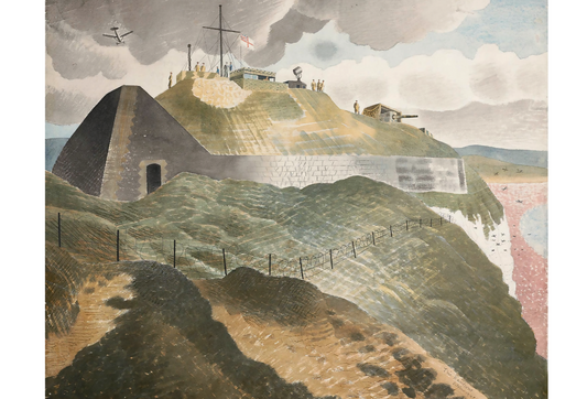 Coastal Defences, 1940 - Eric Ravilious - Postcard