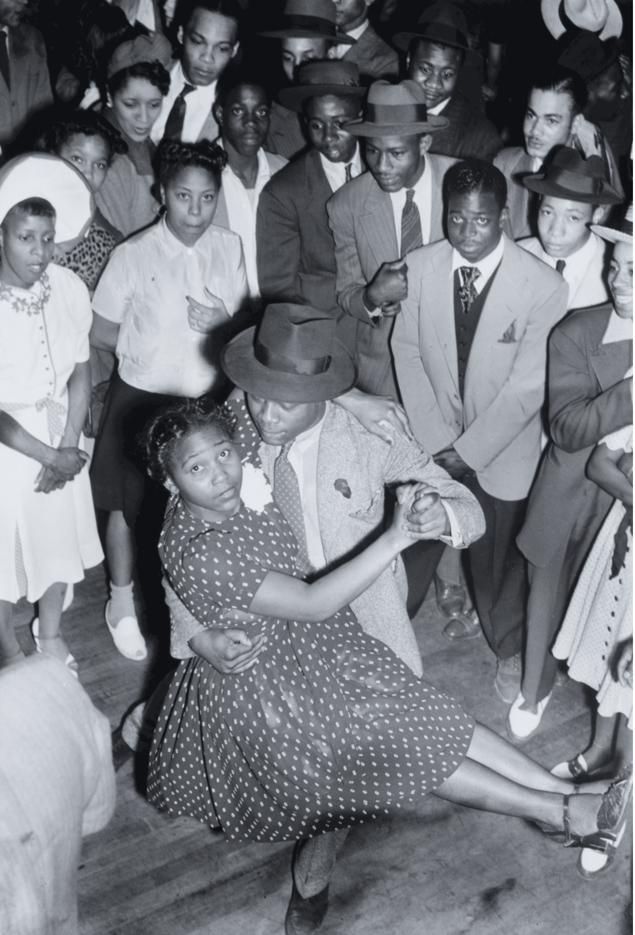Dancers in a Washington D.C. Jazz Club Between 1938 and 1948 by William P. Gottlieb - Postcard