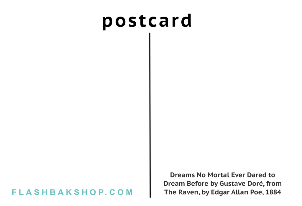 Sueños que ningún mortal jamás se atrevió a soñar antes de Gustave Dor‚ 1884 - Postal