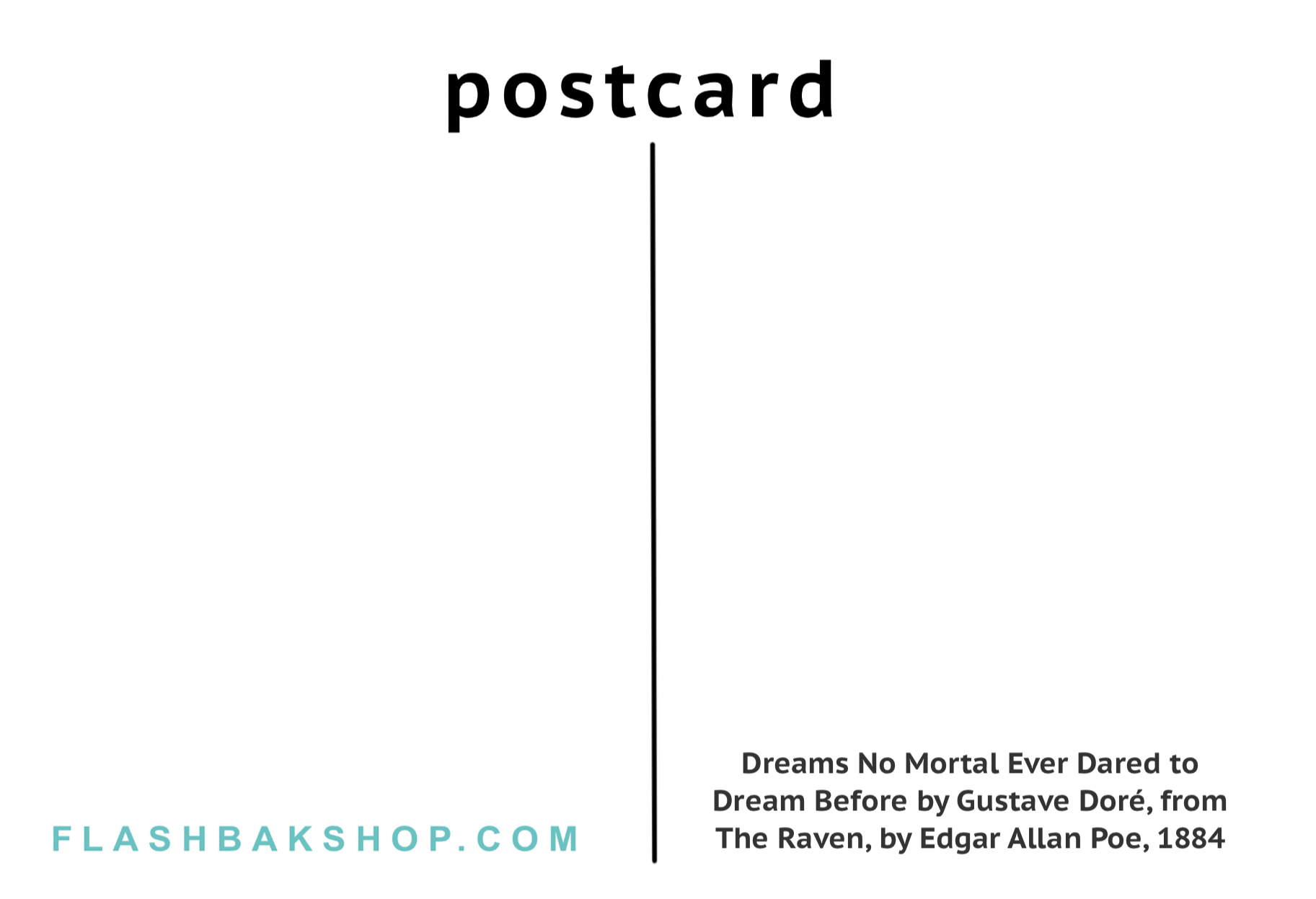 Sueños que ningún mortal jamás se atrevió a soñar antes de Gustave Dor‚ 1884 - Postal