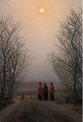 Easter Morning by Caspar David Friedrich, 1835 - Postcard