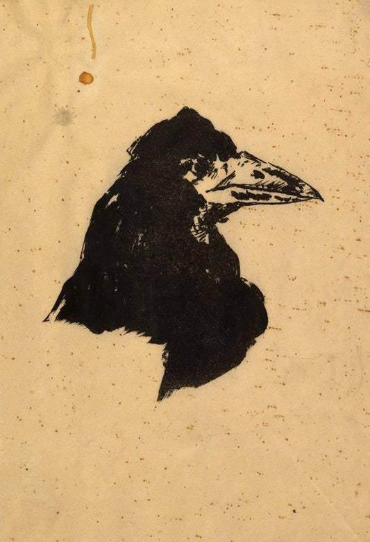 Póster de El cuervo de Édouard Manet, 1875 - Postal