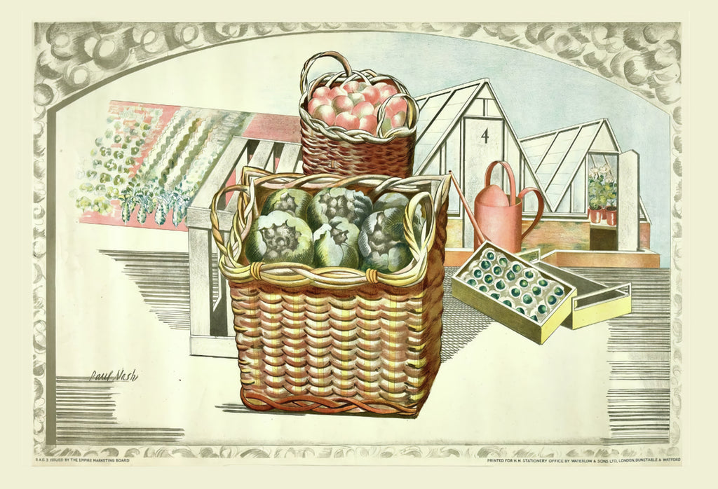 Empire Marketing Board by Paul Nash, 1930 - Postcard