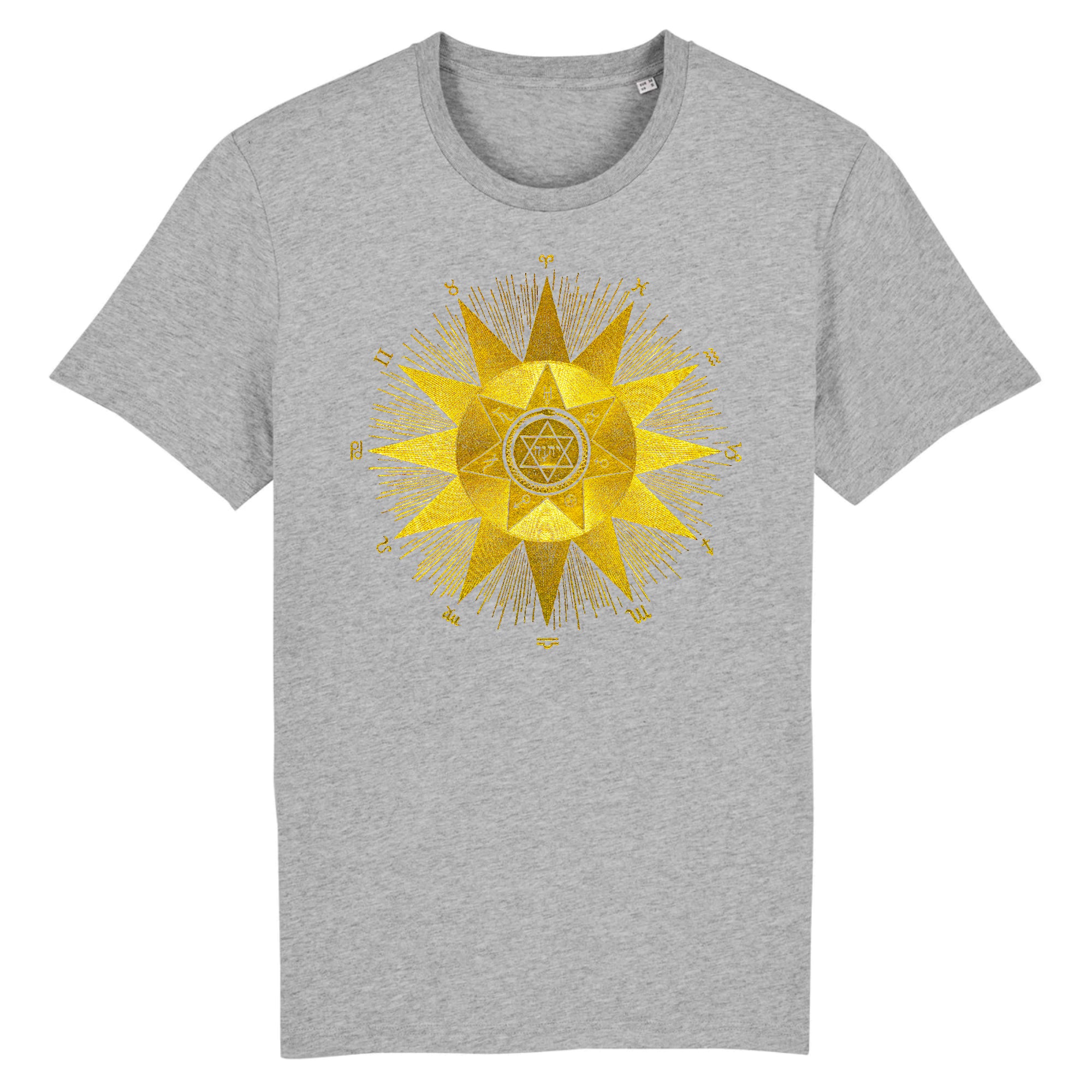 Les signes ascendants de la biologie solaire par Hiram Erastus Butler - T-shirt en coton biologique
