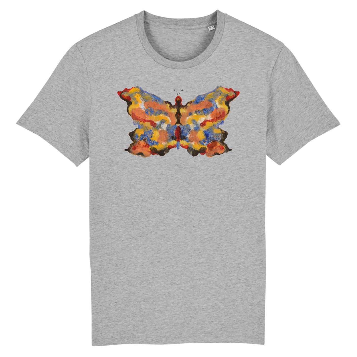 Butterfly 8 by Albert Bierstadt, 1890 - Organic Cotton T-Shirt