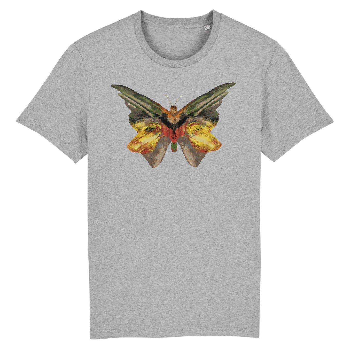 Papillon 1 par Albert Bierstadt, vers 1890 - T-shirt en coton biologique