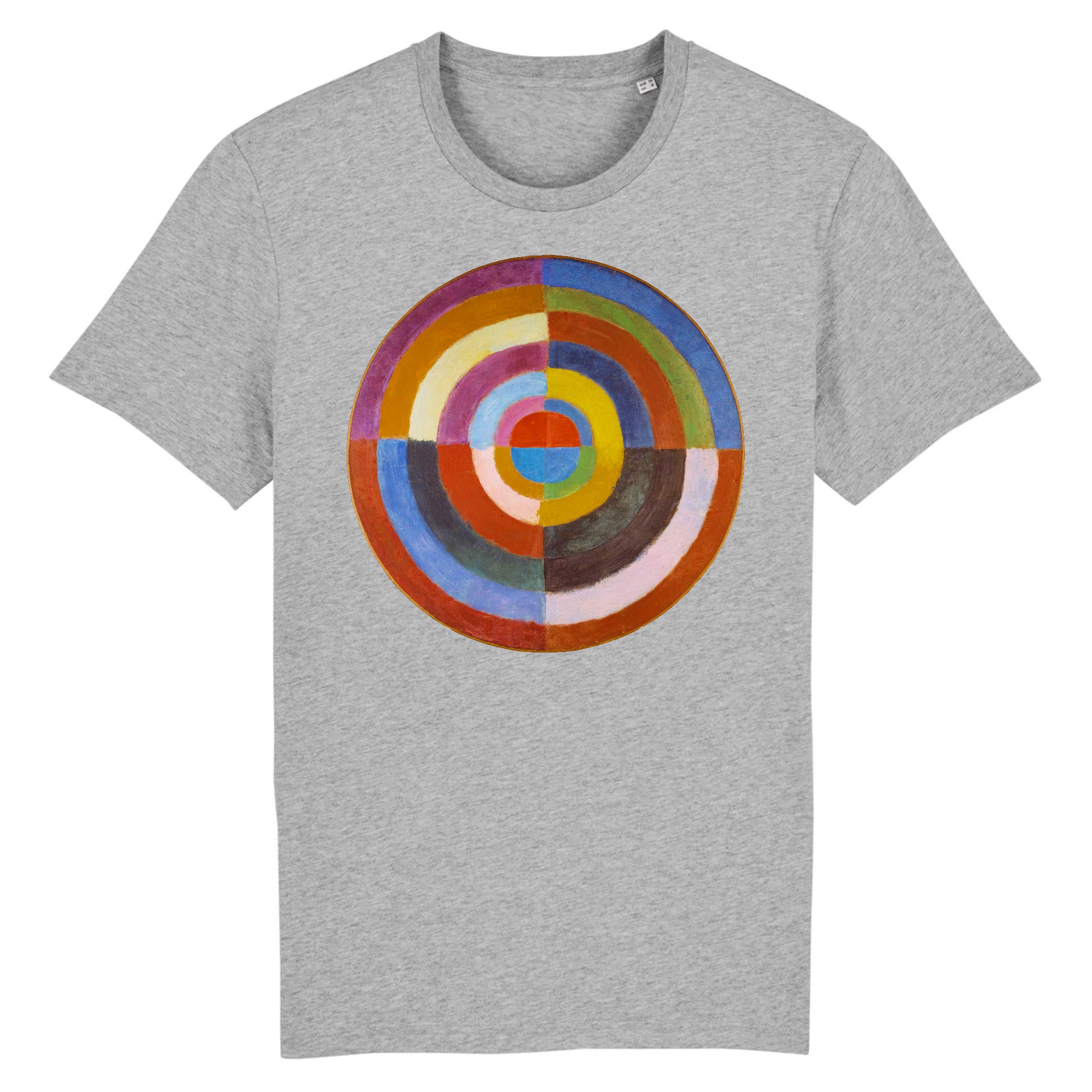 Disque (Le premier disque) by Robert Delaunay, 1913 - Organic Cotton T-Shirt