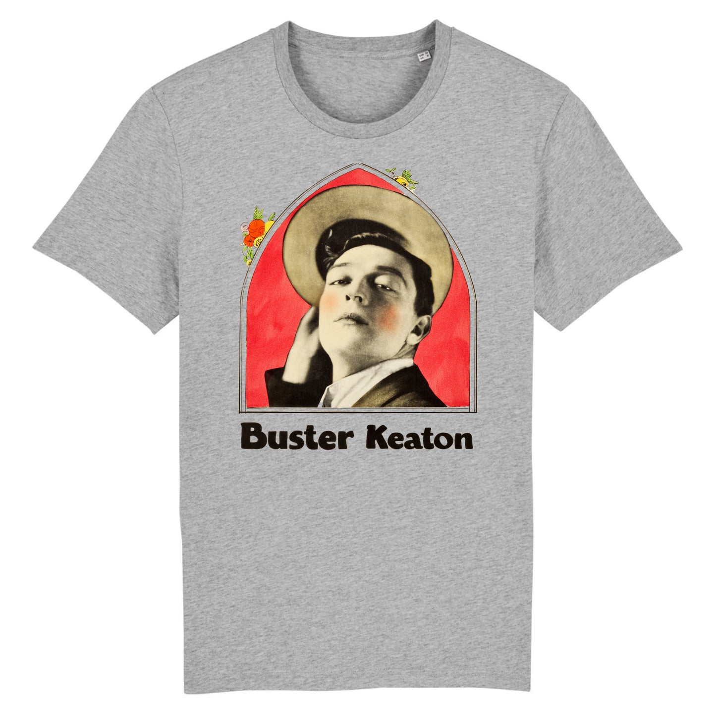 Buster Keaton en Seven Chances 1925 - Camiseta de algodón orgánico