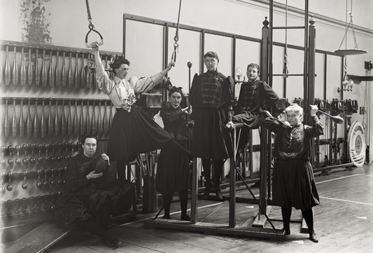 Group Apparatus by Alice Austen, 1893 - Postcard