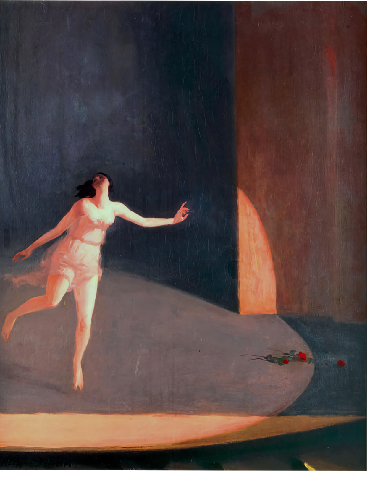 Isadora Duncan par John Sloan, 1911 - Carte postale