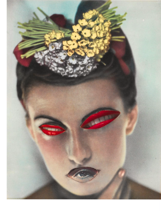 Collage # 296 de Karel Teige, c. 1944 - Bellas Artes Postal