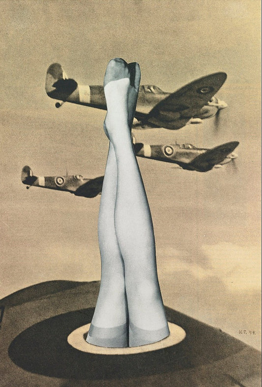 Karel Teige Collage c.1947 postcard-6x4 LAYERS Classic Postcard Media 1 of 2