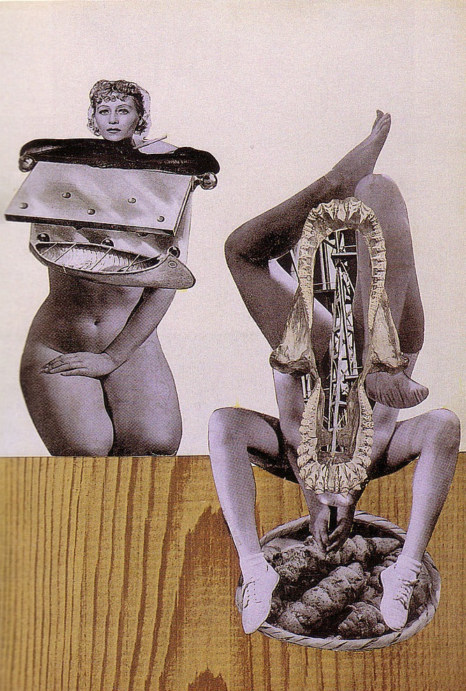 Collage 129 by Karel Teige, 1940 - Postcard
