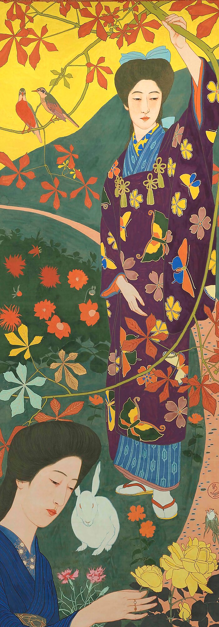 Kibara by Hashiguchi Goyo, 1912 - Wrapping Paper