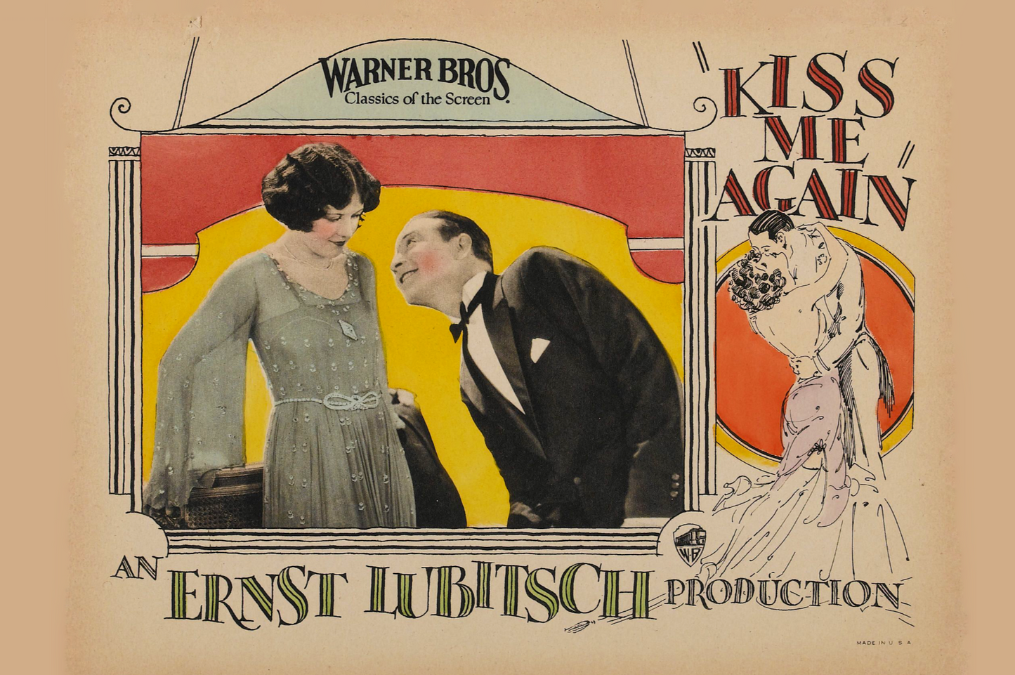 Embrasse-moi encore, 1925 - Carte postale
