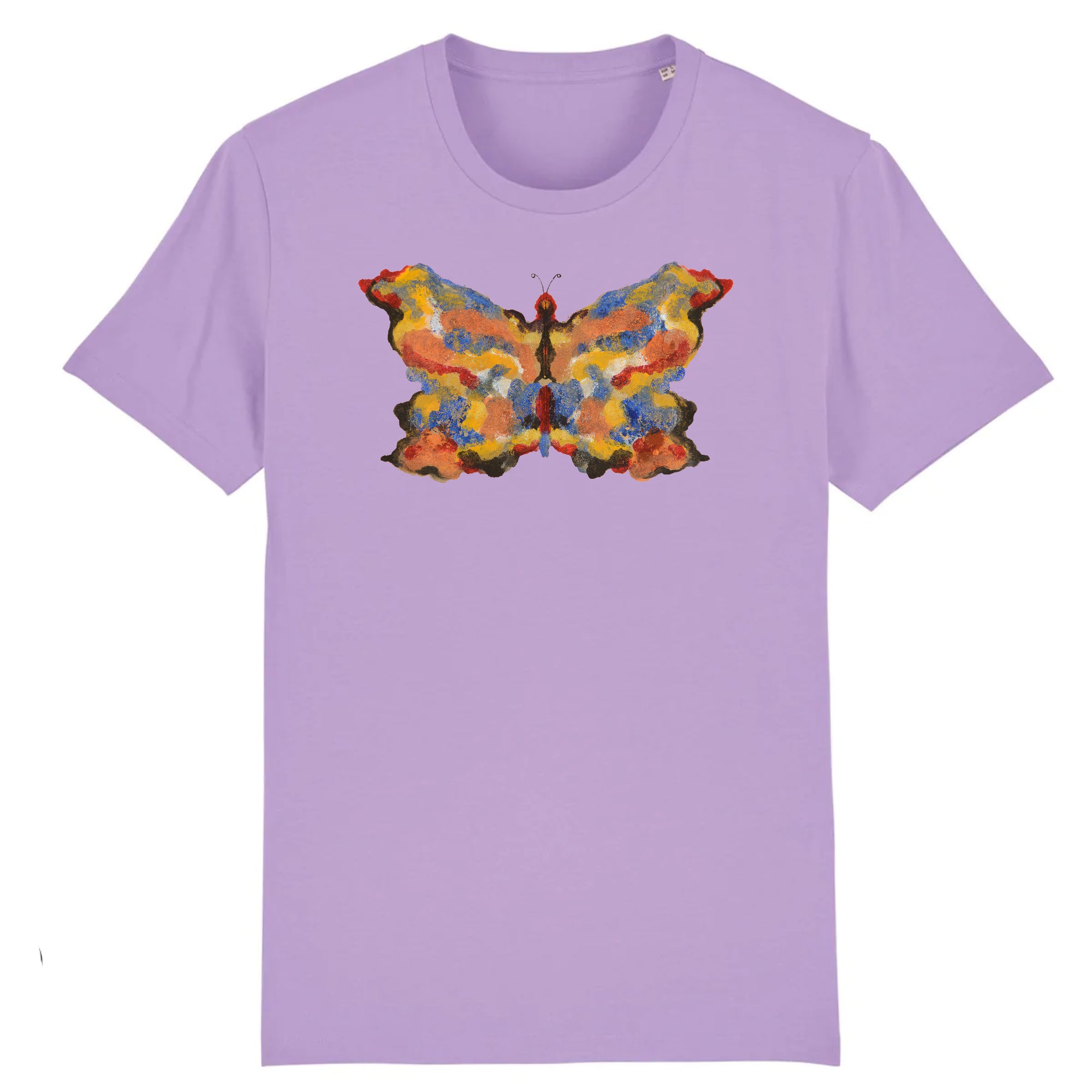 Butterfly 8 by Albert Bierstadt, 1890 - Organic Cotton T-Shirt