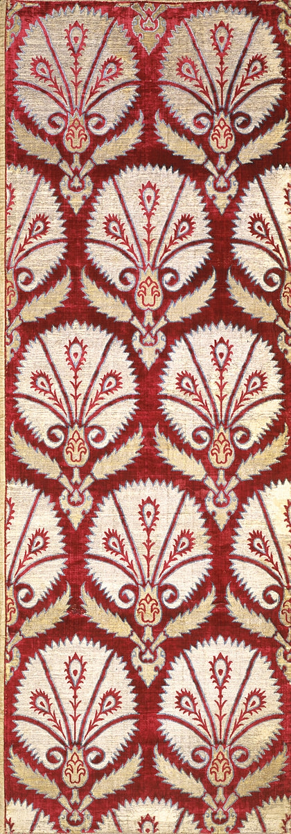 Length of Velvet Pattern Turkey, c.1650 - Wrapping Paper