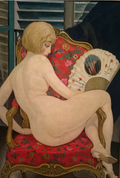 Lily, hot summer by Gerda Wegener, 1924 - Postcard
