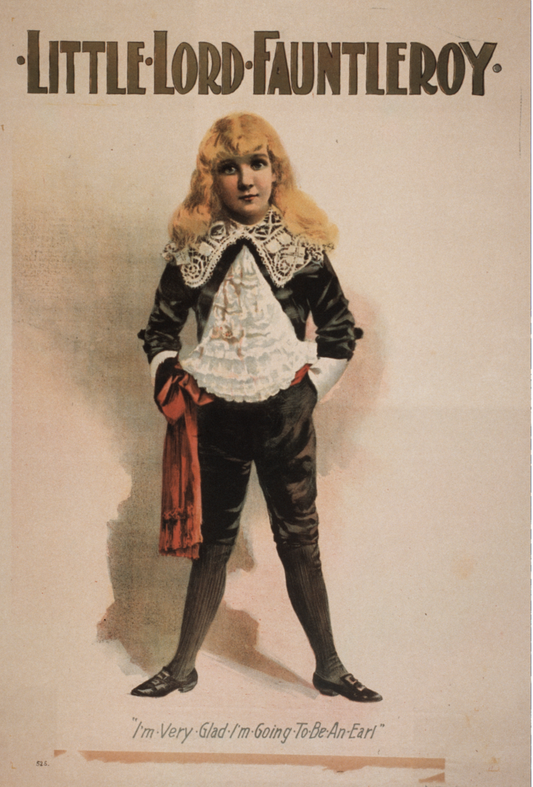 Little Lord Fauntleroy, US Theatrical Poster, c.1888 - Postcard