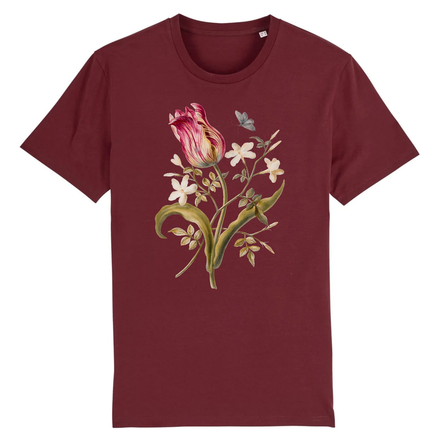 Tulip and Jasmine de Barbara Regina Dietzsch - Camiseta de algodón orgánico