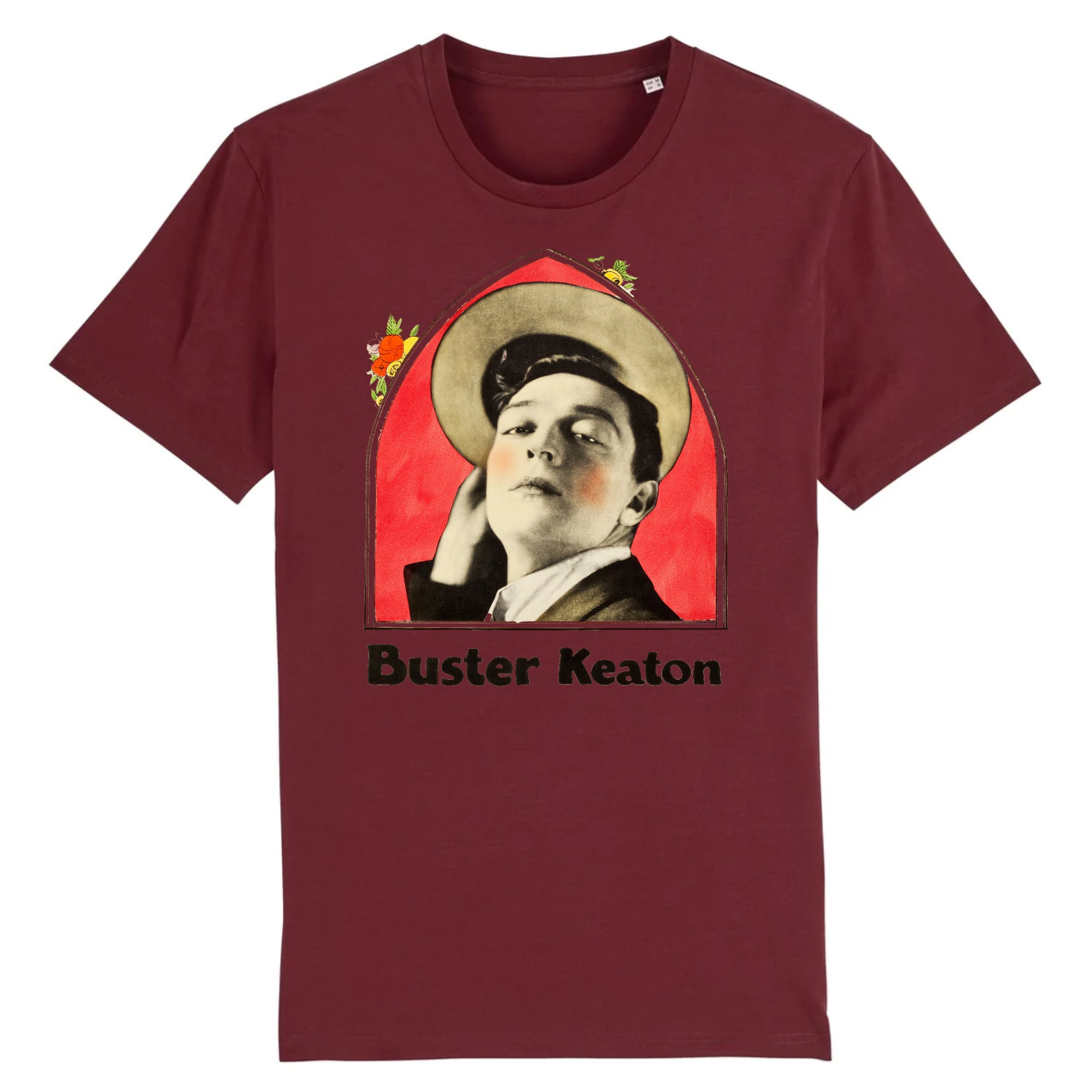 Buster Keaton en Seven Chances 1925 - Camiseta de algodón orgánico