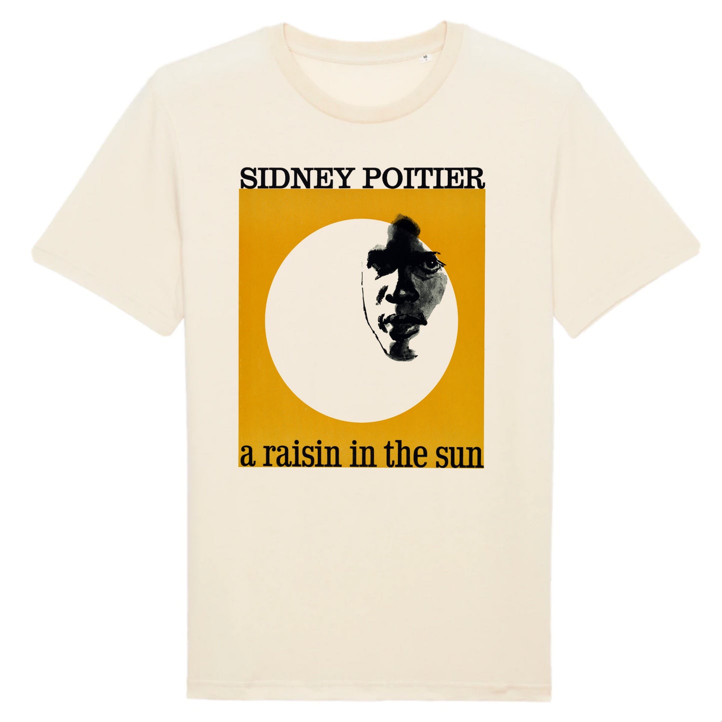 Sidney Poitier dans Un raisin sec au soleil - T-shirt en coton biologique