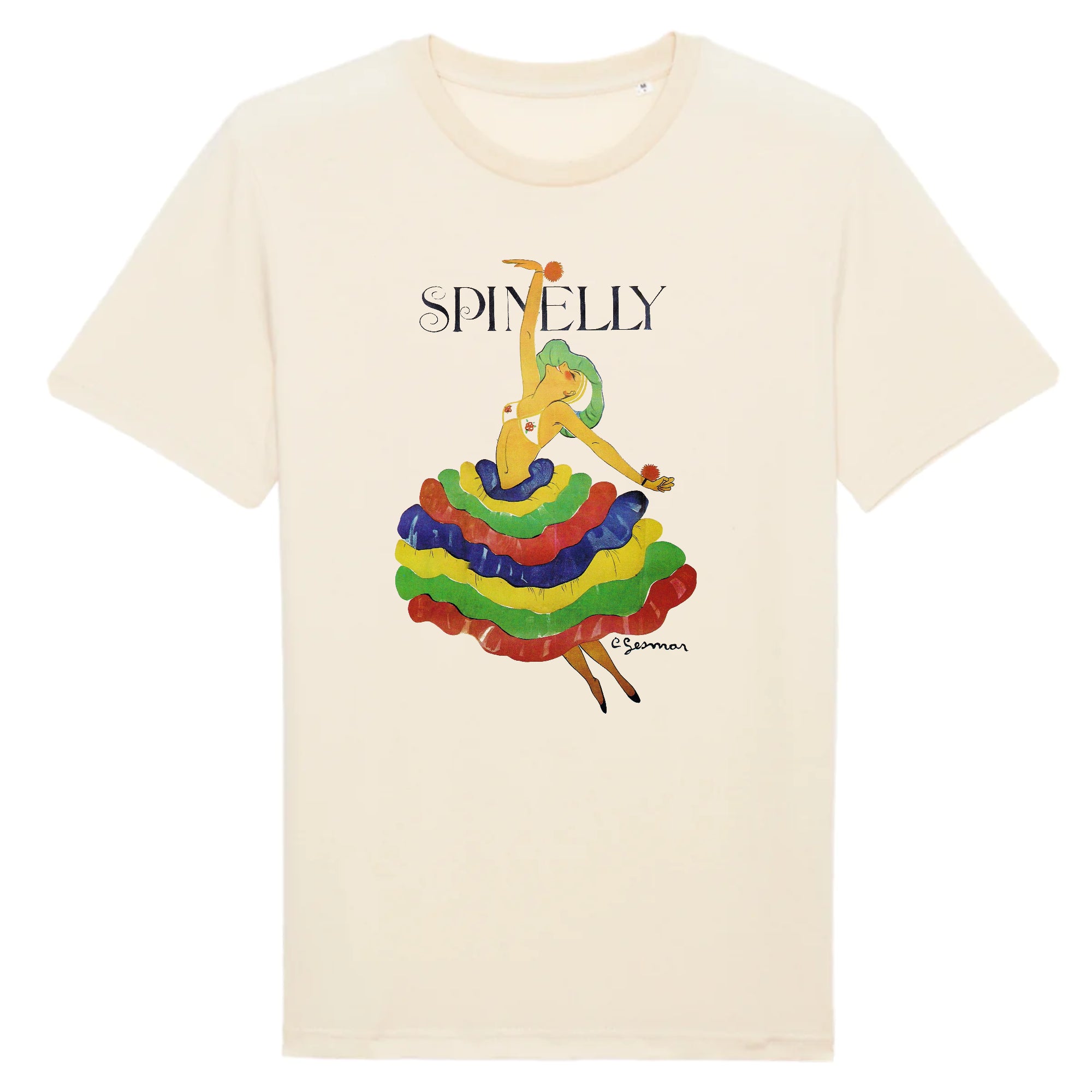 Spinelly de Charles Gesmar, 1919 - T-shirt en coton biologique