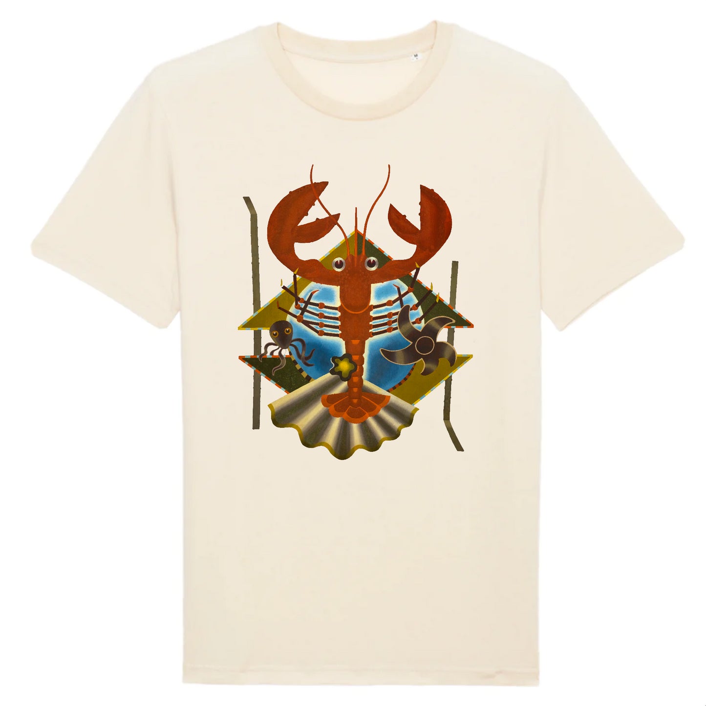 Semaphore by Edward Wadsworth, c.1937 - Organic Cotton T-Shirt