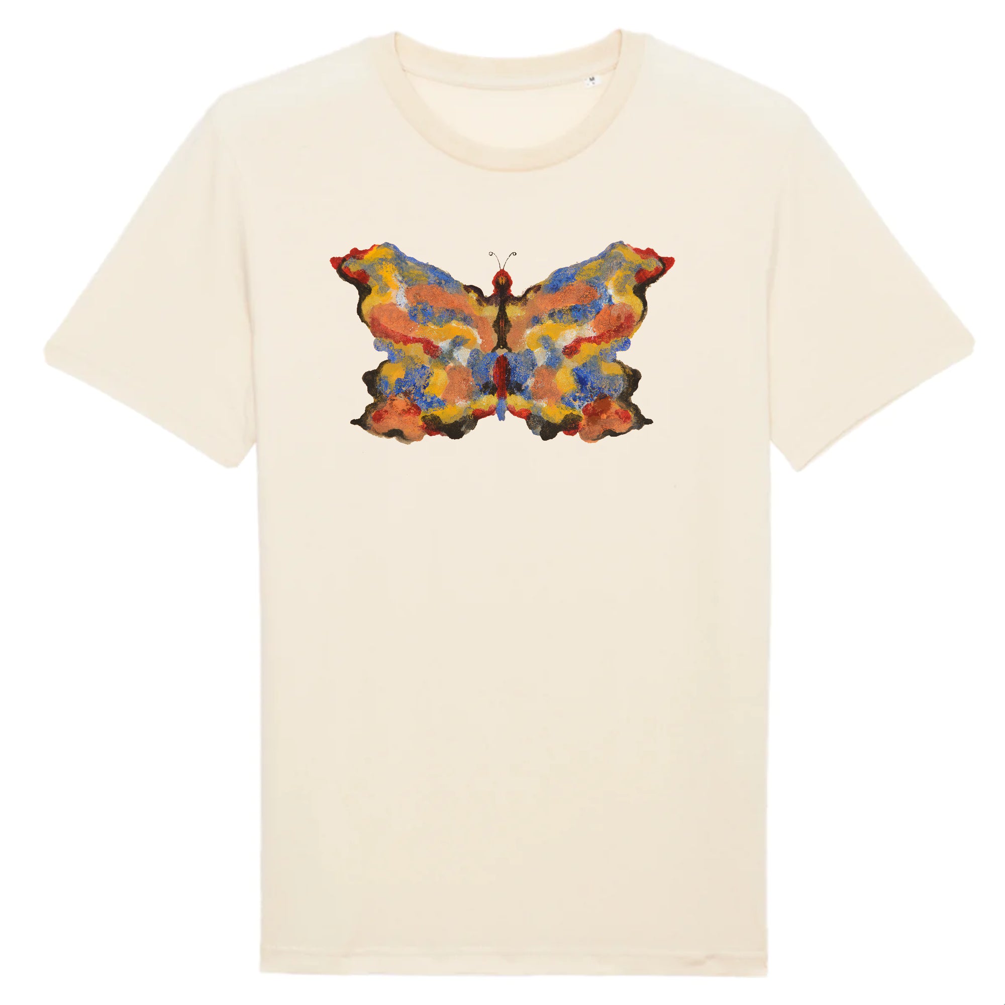 Butterfly 8 by Albert Bierstadt, 1890 - Organic Cotton T-Shirt