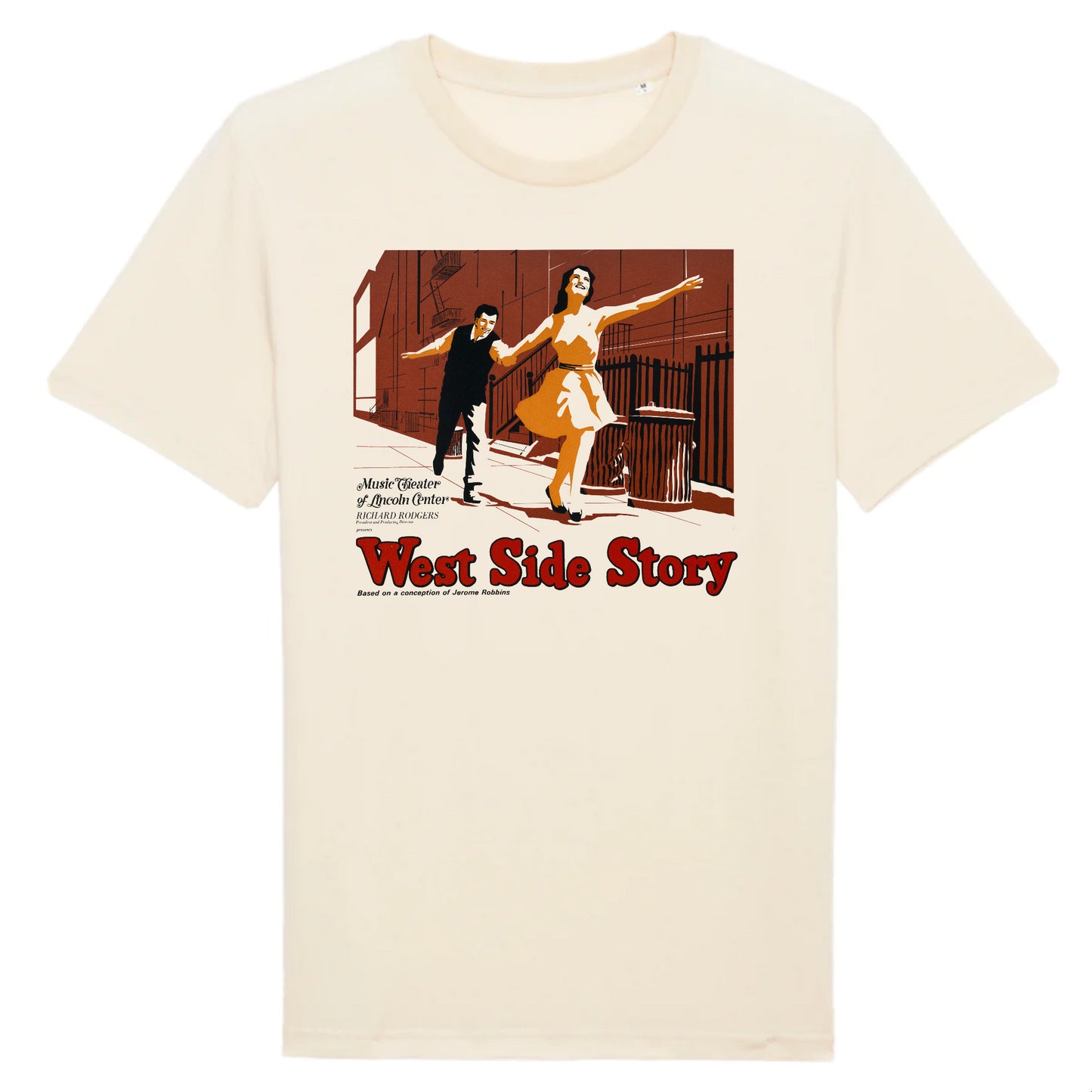 West Side Story at the Lincoln Center, 1968 - Organic Cotton T-Shirt