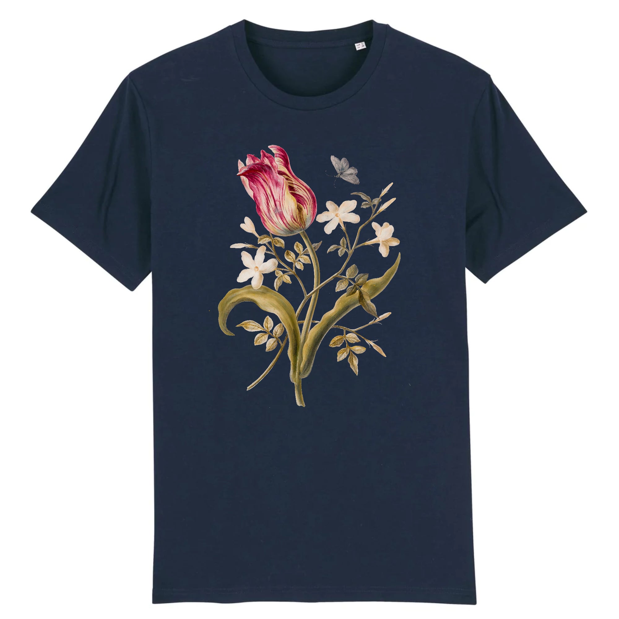 Tulipe et Jasmin de Barbara Regina Dietzsch - T-shirt en coton biologique