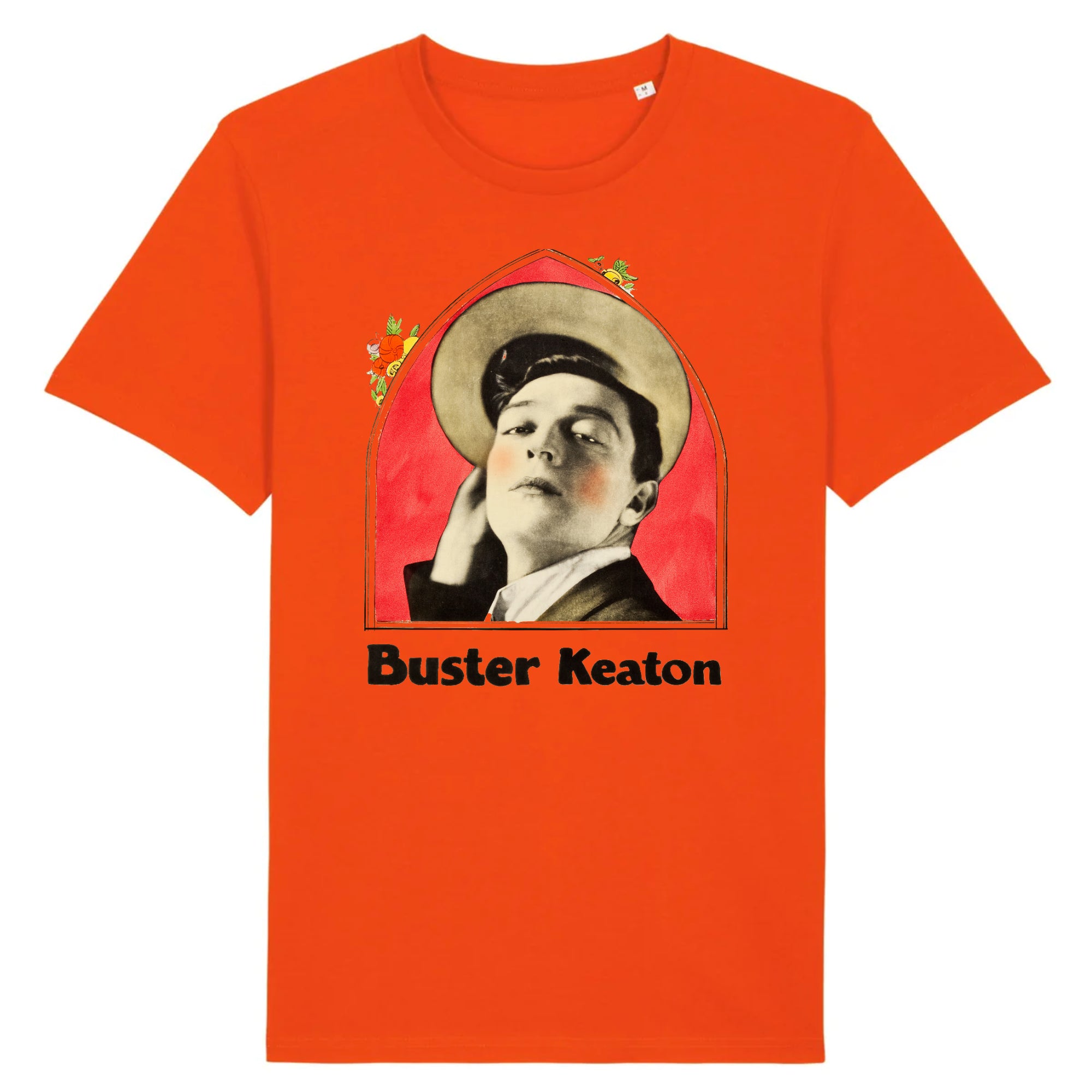 Buster Keaton en Seven Chances 1925 - Camiseta de algodón orgánico