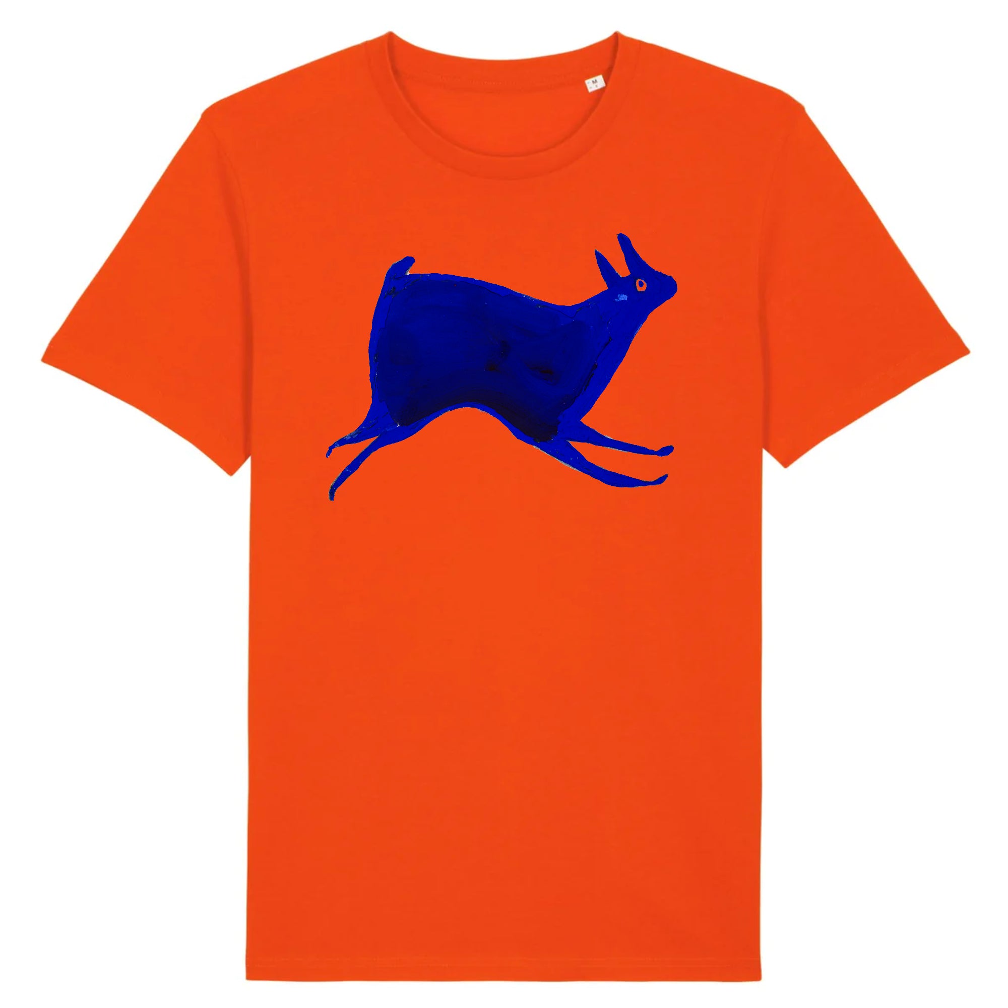 Blue Rabbit by Bill Traylor c.1941 - Organic Cotton T-Shirt