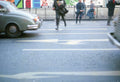 Crossing the road London's West End by Bob Hyde - c.1965 - Postcard 