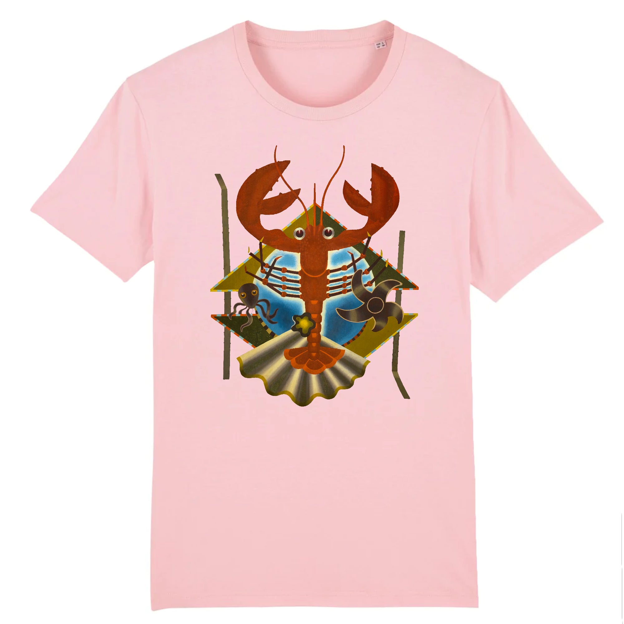 Semaphore by Edward Wadsworth, c.1937 - Organic Cotton T-Shirt