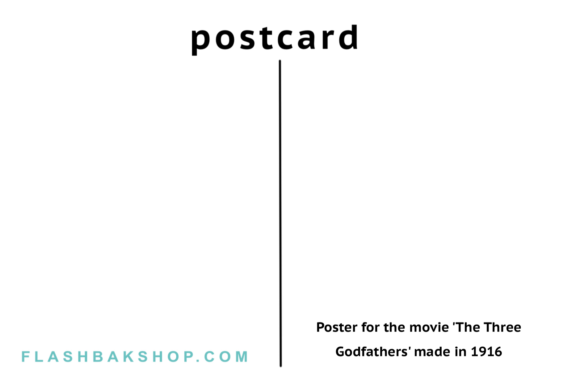 Los tres padrinos, 1916 - Postal