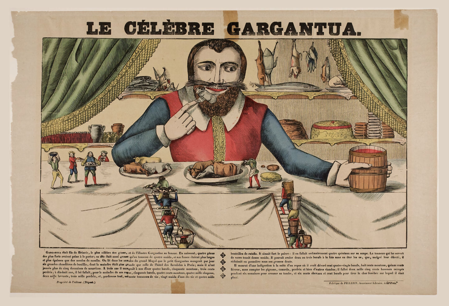 The Famous Gargantua by Unknown Artist - Postcard