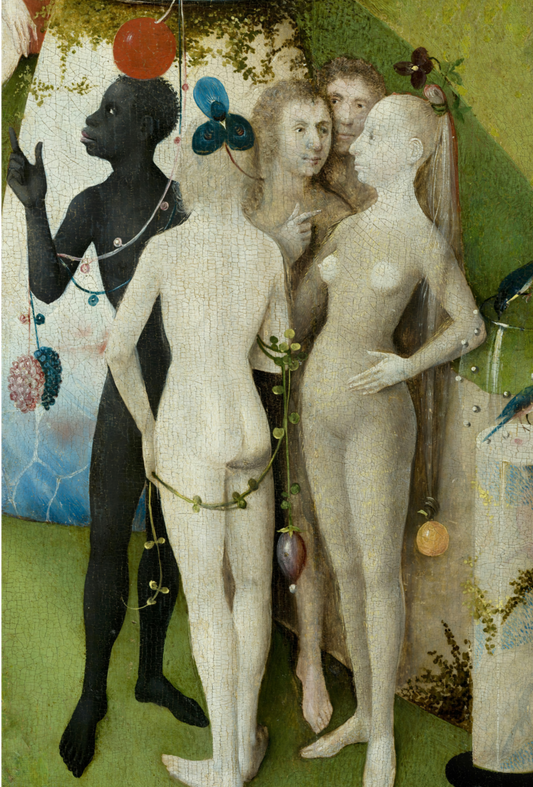 The Garden of Earthly Delights (detail 3) By Hieronymus Bosch, c.1500 - Postcard