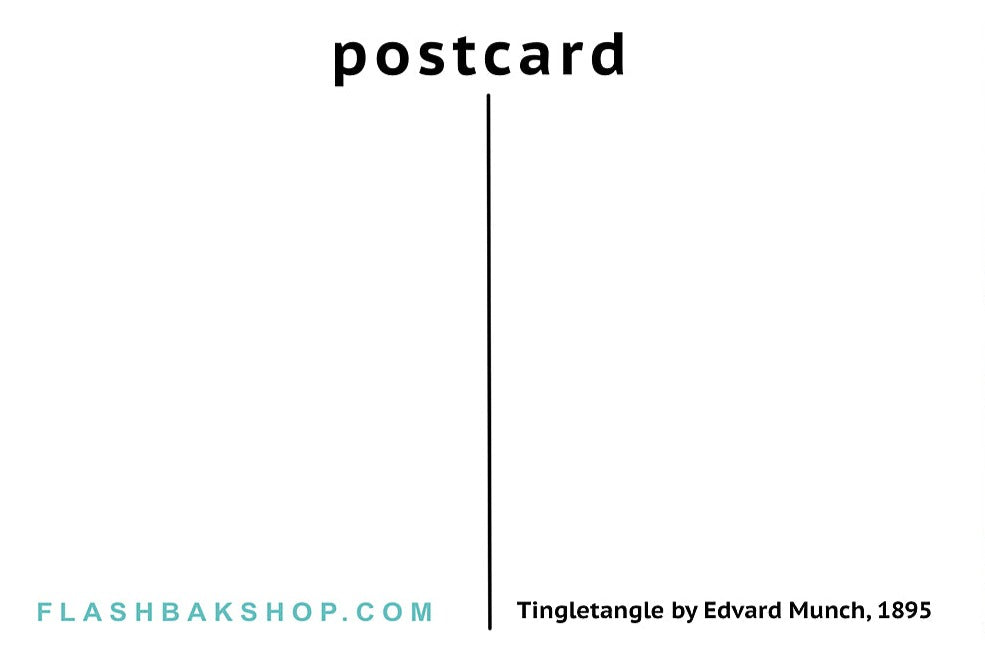 Tingletangle by Edvard Munch, 1895 - Postcard