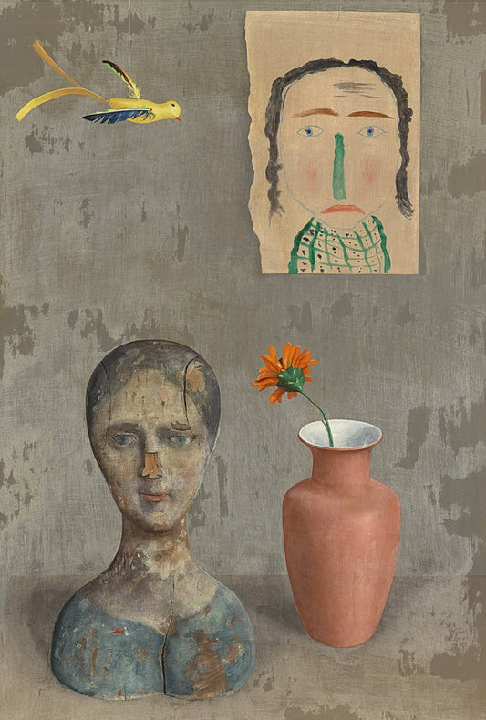 Dos cabezas, de Rudolf Wacker, 1932 - Postal