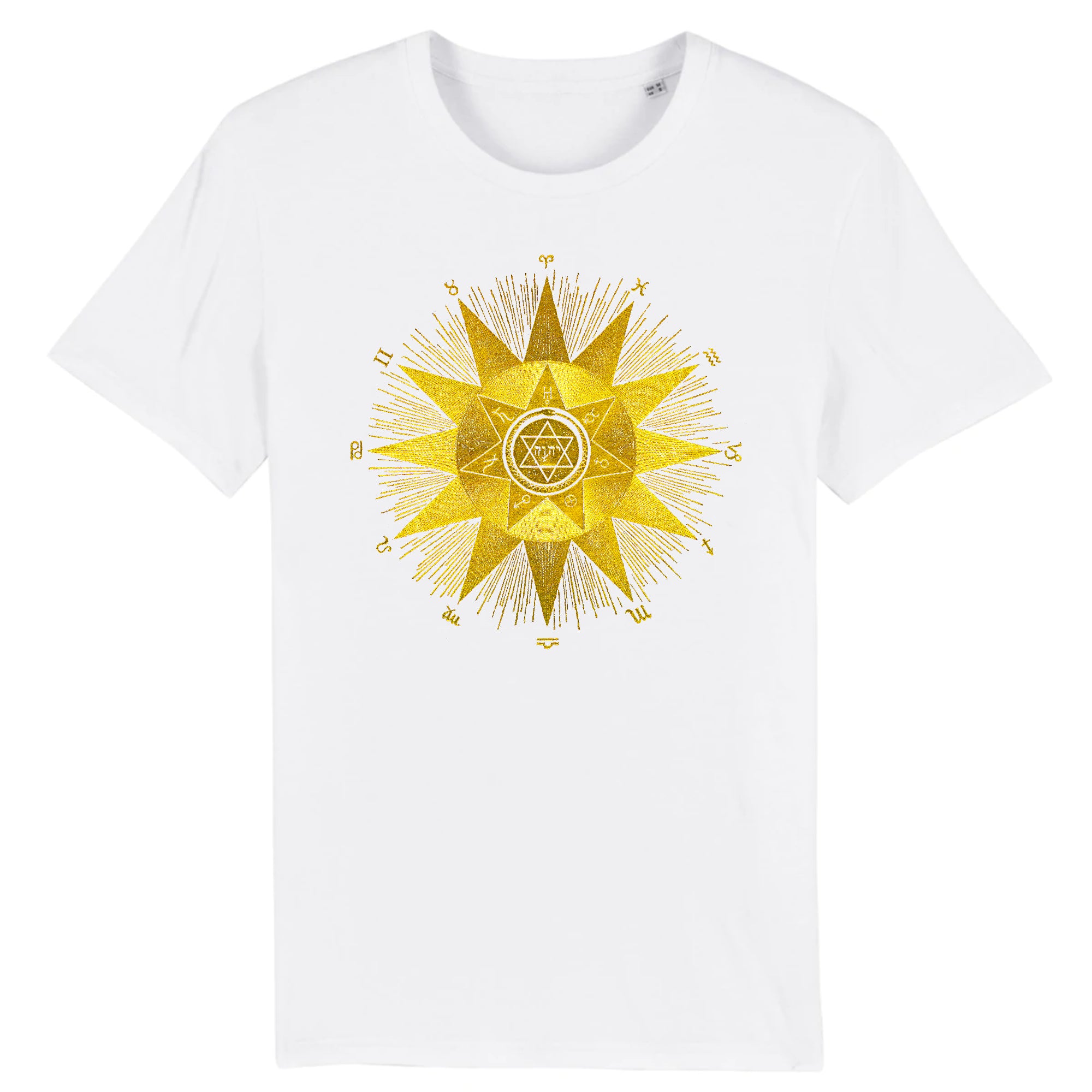 Les signes ascendants de la biologie solaire par Hiram Erastus Butler - T-shirt en coton biologique