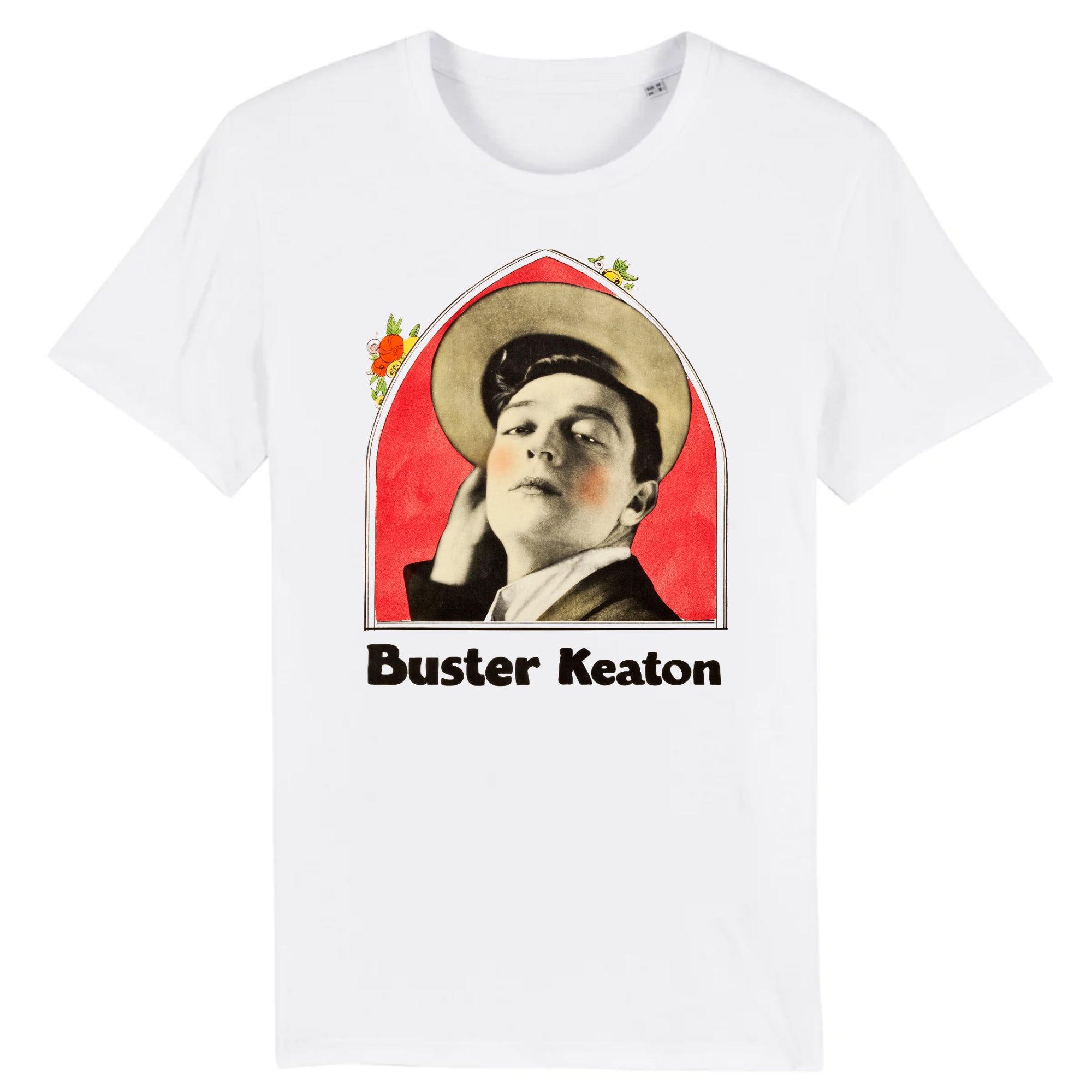 Buster Keaton en Seven Chances 1925 - Camiseta de algodón orgánico